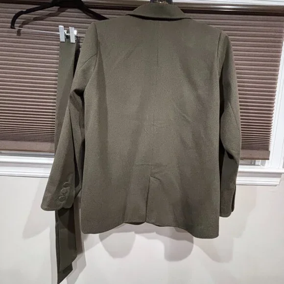 Good American Women Belted Structured Blazer SZ 3/4 L/XL - Picture 11 of 16